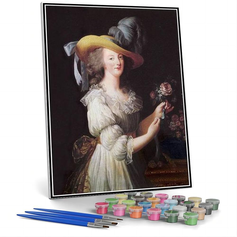 宮廷画家ビジェルブランの少女画です。油彩画模写 宮廷画家ビジェルブランの少女画です。油彩画模写 61Ywh9IaSML